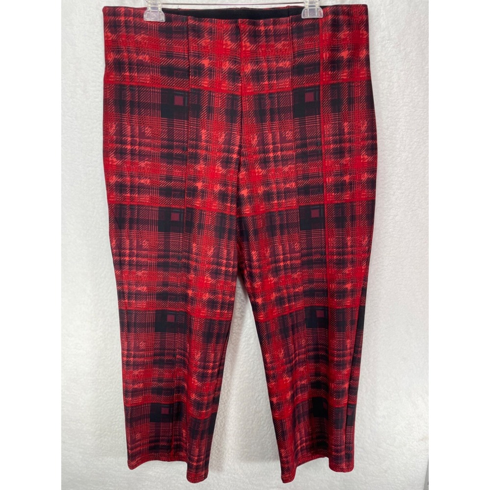 Slim‎ Factor by Investments Woman 2XS Short Slim Straight Elastic Waist Pant NWT